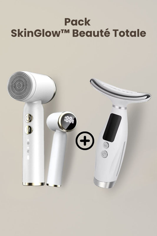 Pack SkinGlow™ Beauté Totale - LED PRO + Brush PRO
