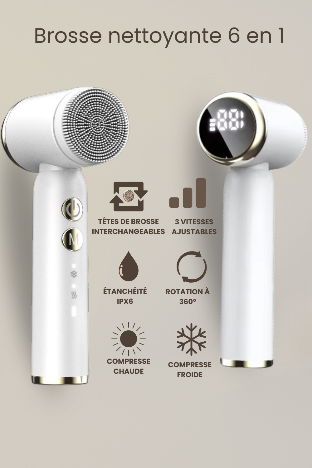 Pack SkinGlow™ Beauté Totale - LED PRO + Brush PRO